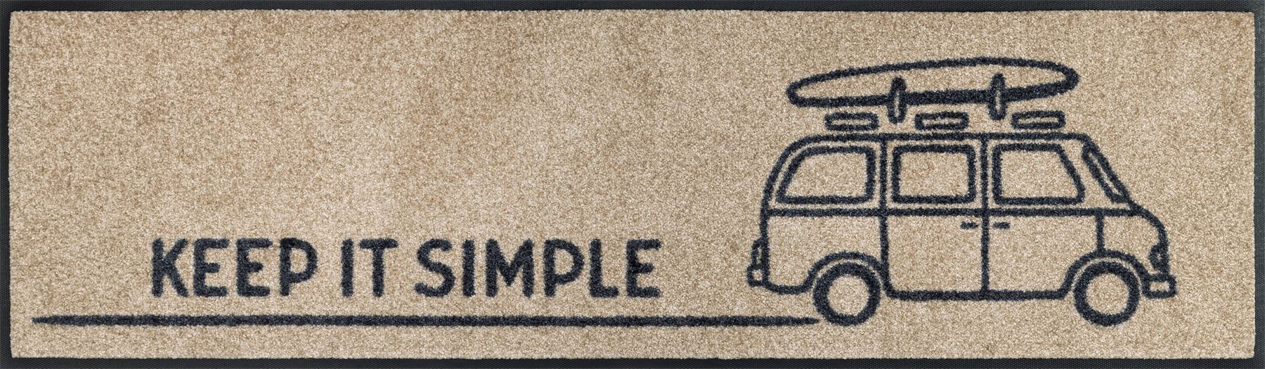 Läufer 35x120 Keep it Simple beige beige