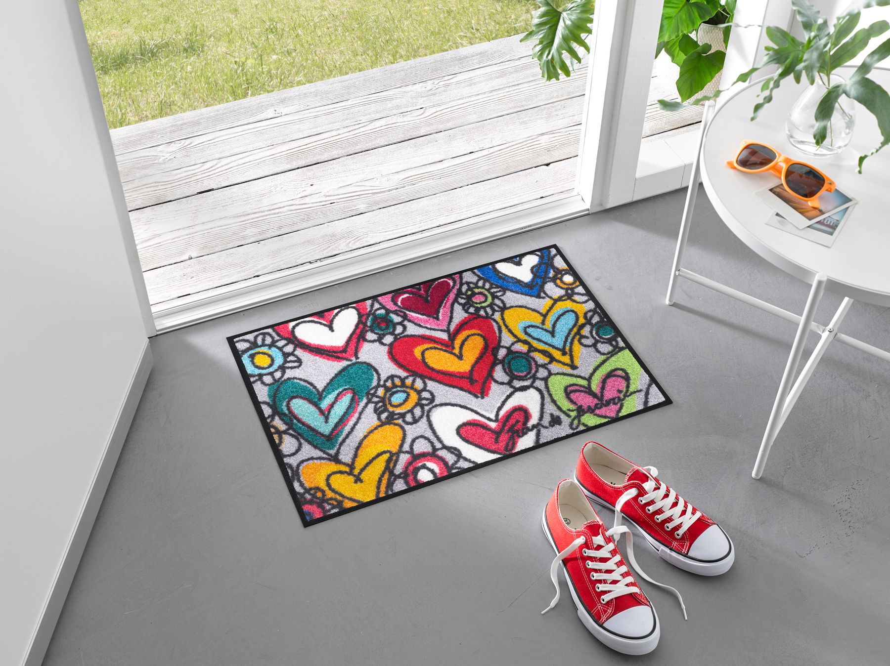 Fußmatte 40x60 With Love, all things are possible
