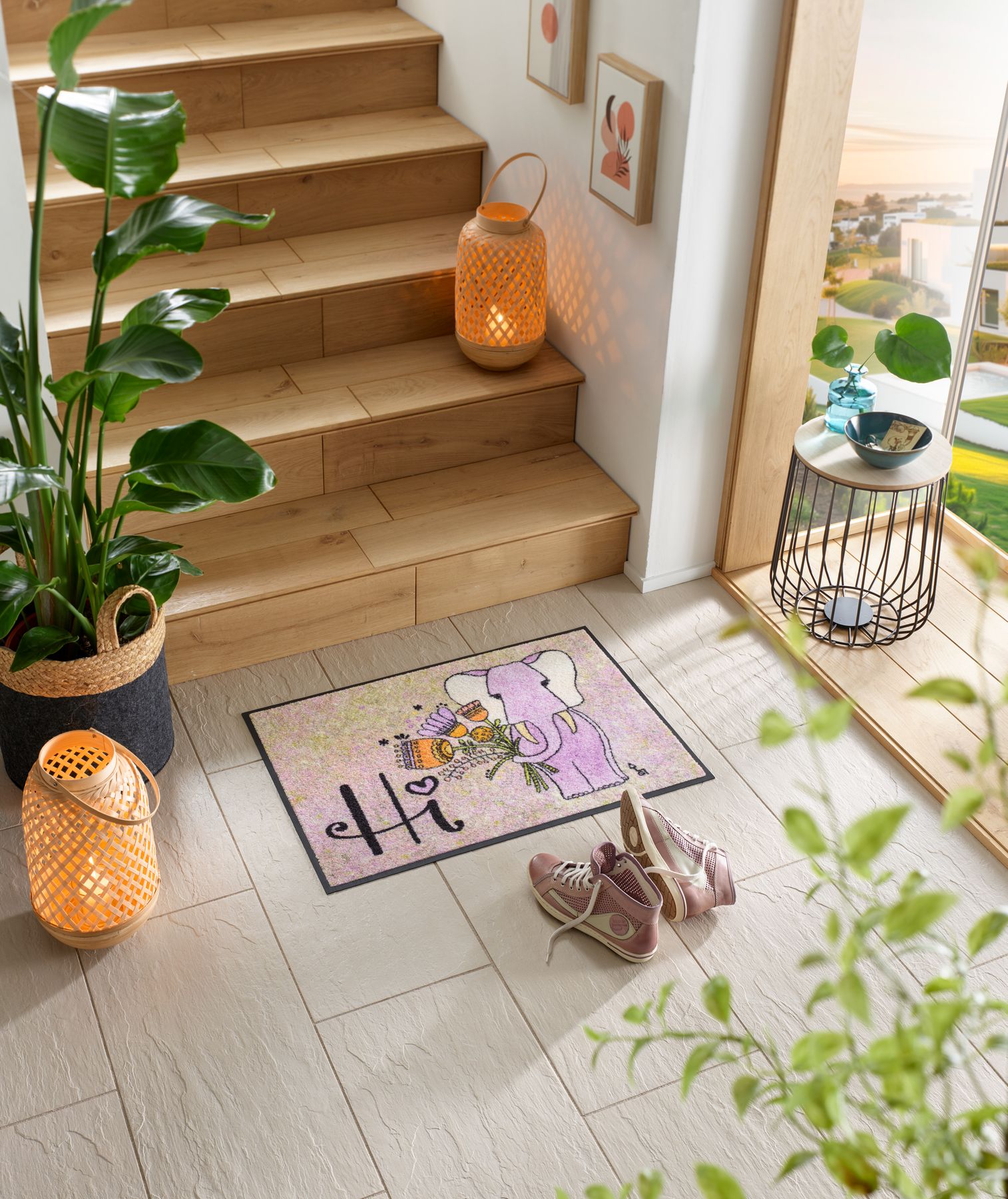 Fußmatte 50x75 Lucky Elephant