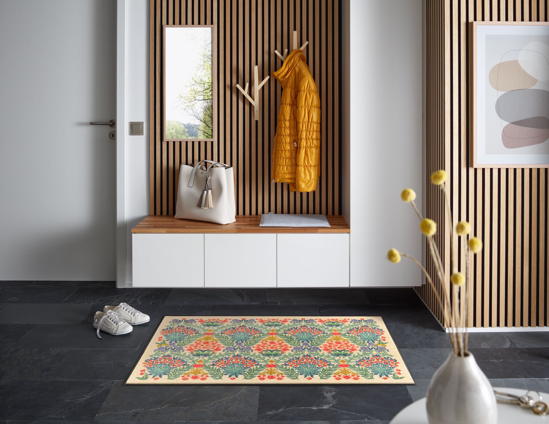 Fußmatte 75x120 Flower Bouquet Daylight