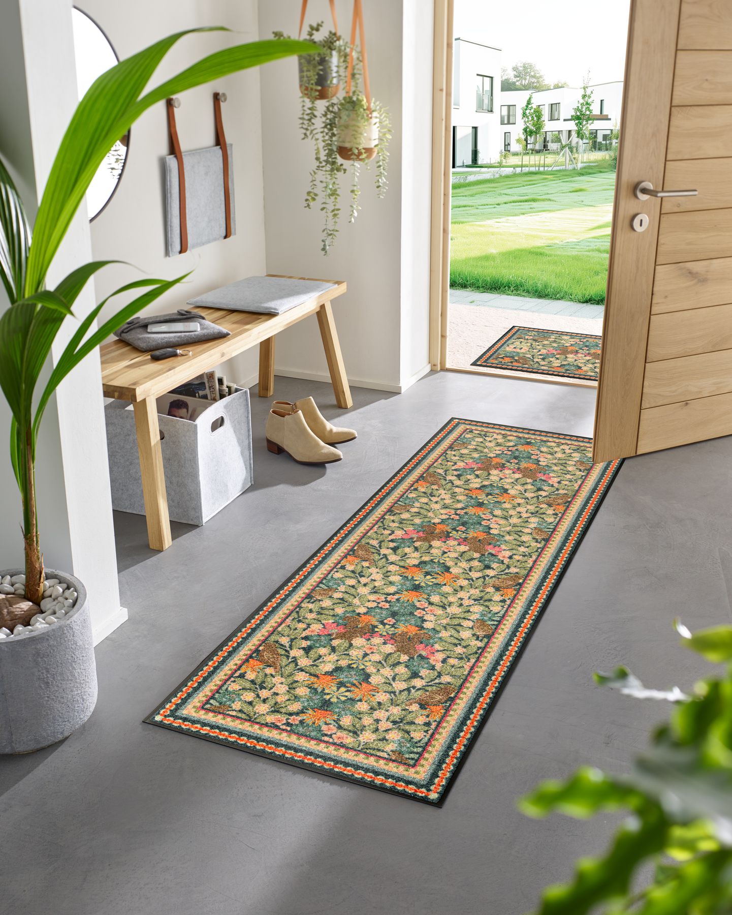 Läufer 60x180 Garden Luxe Blue