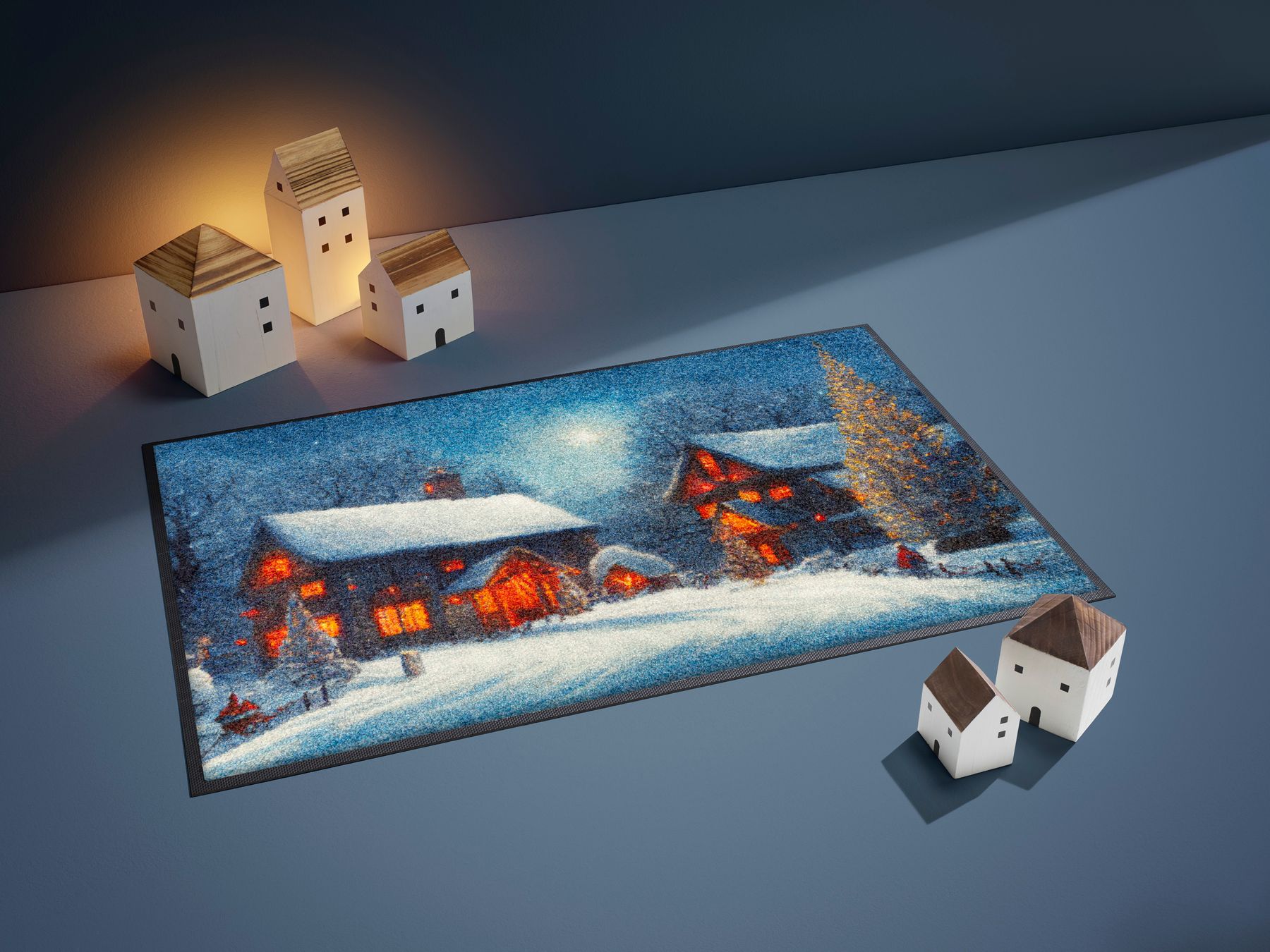 Fußmatte Twinkle Village 50x75