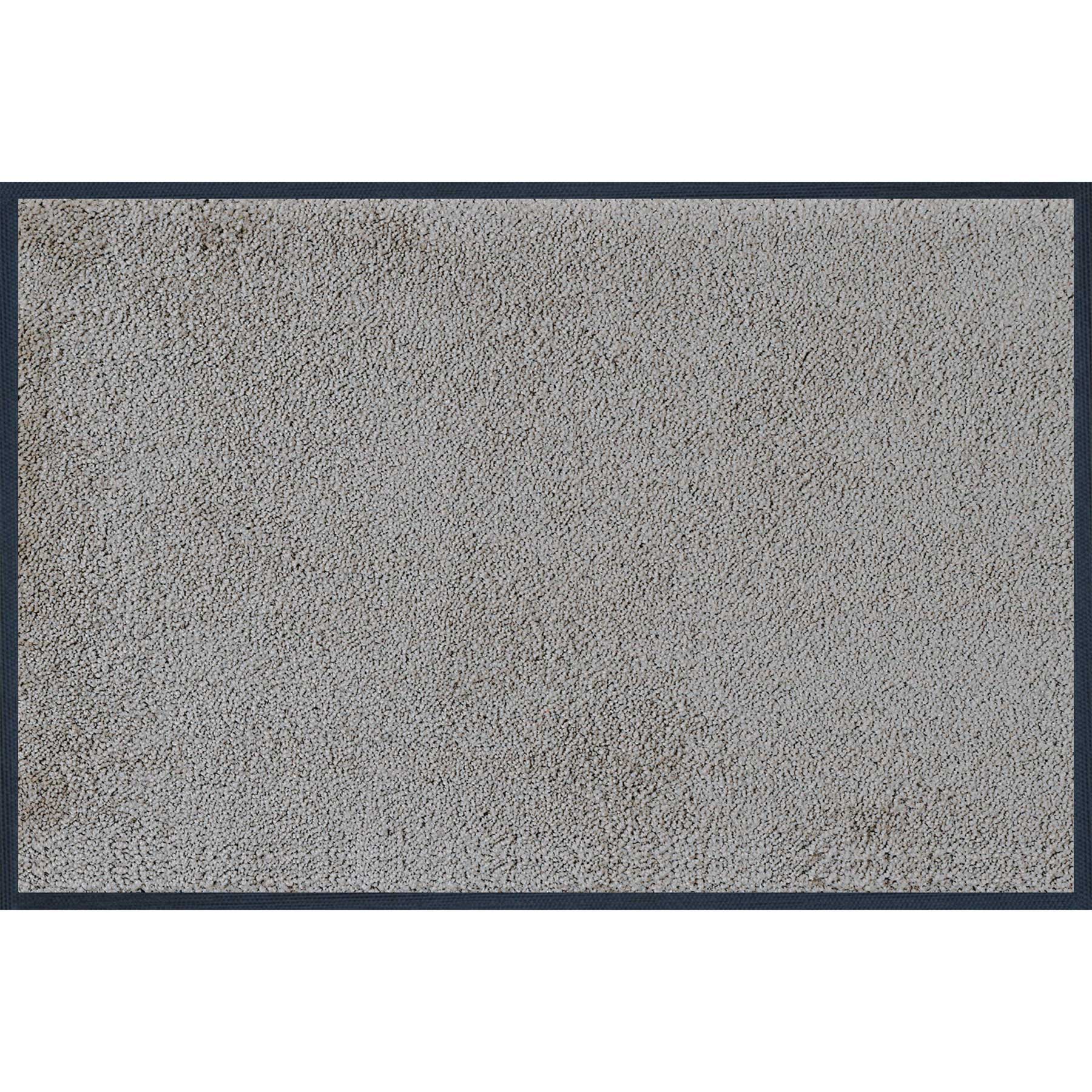 Fußmatte 40x60 Cool Grey silber