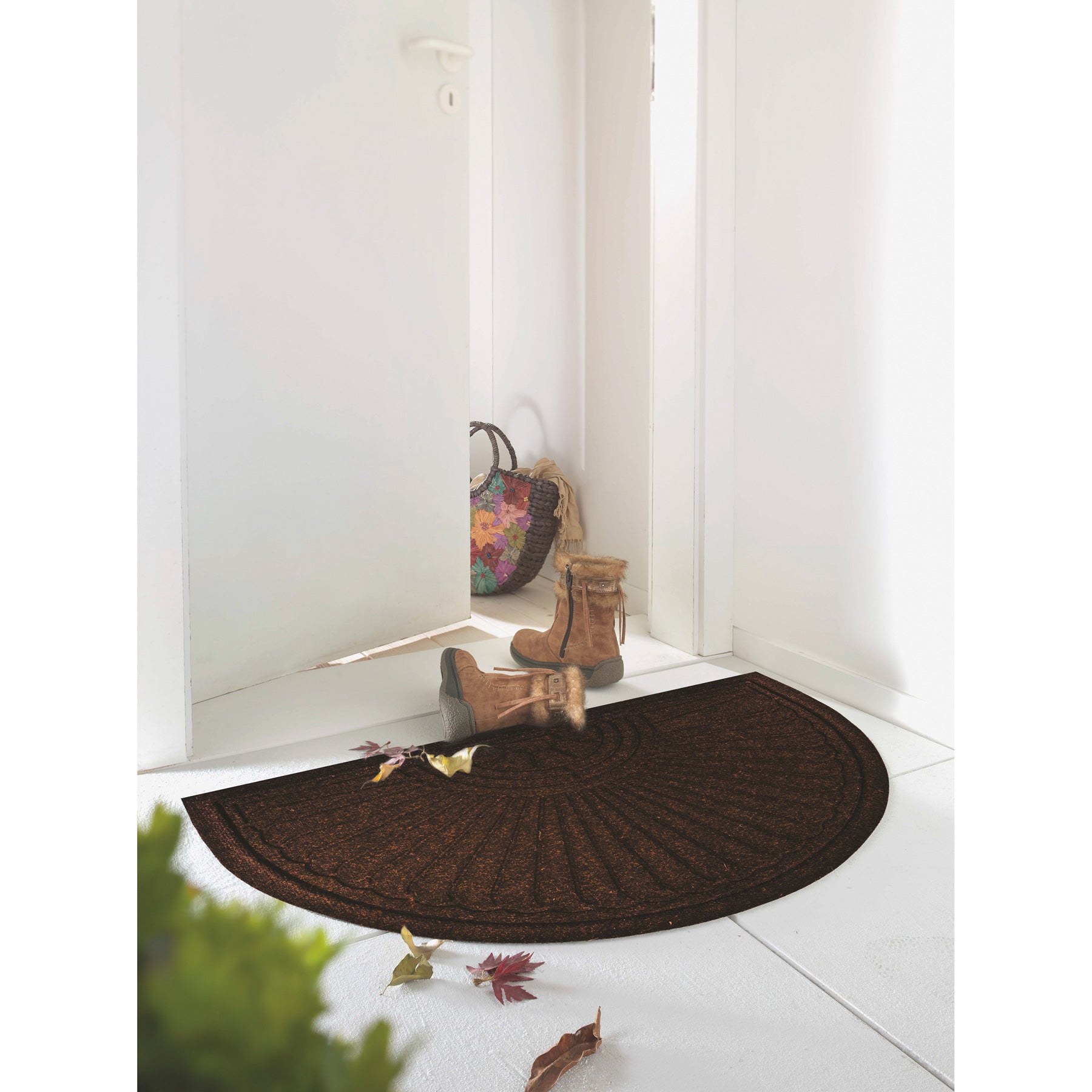 Fußmatte 55x85 Dune Halfmoon dark Braun