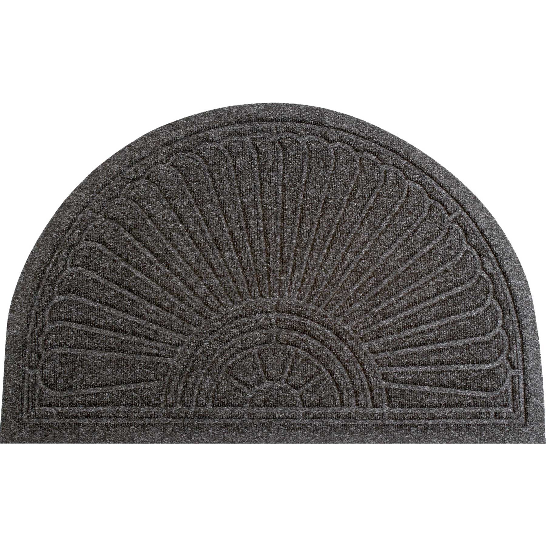 Fußmatte 55x85 Dune Halfmoon dark grey grau