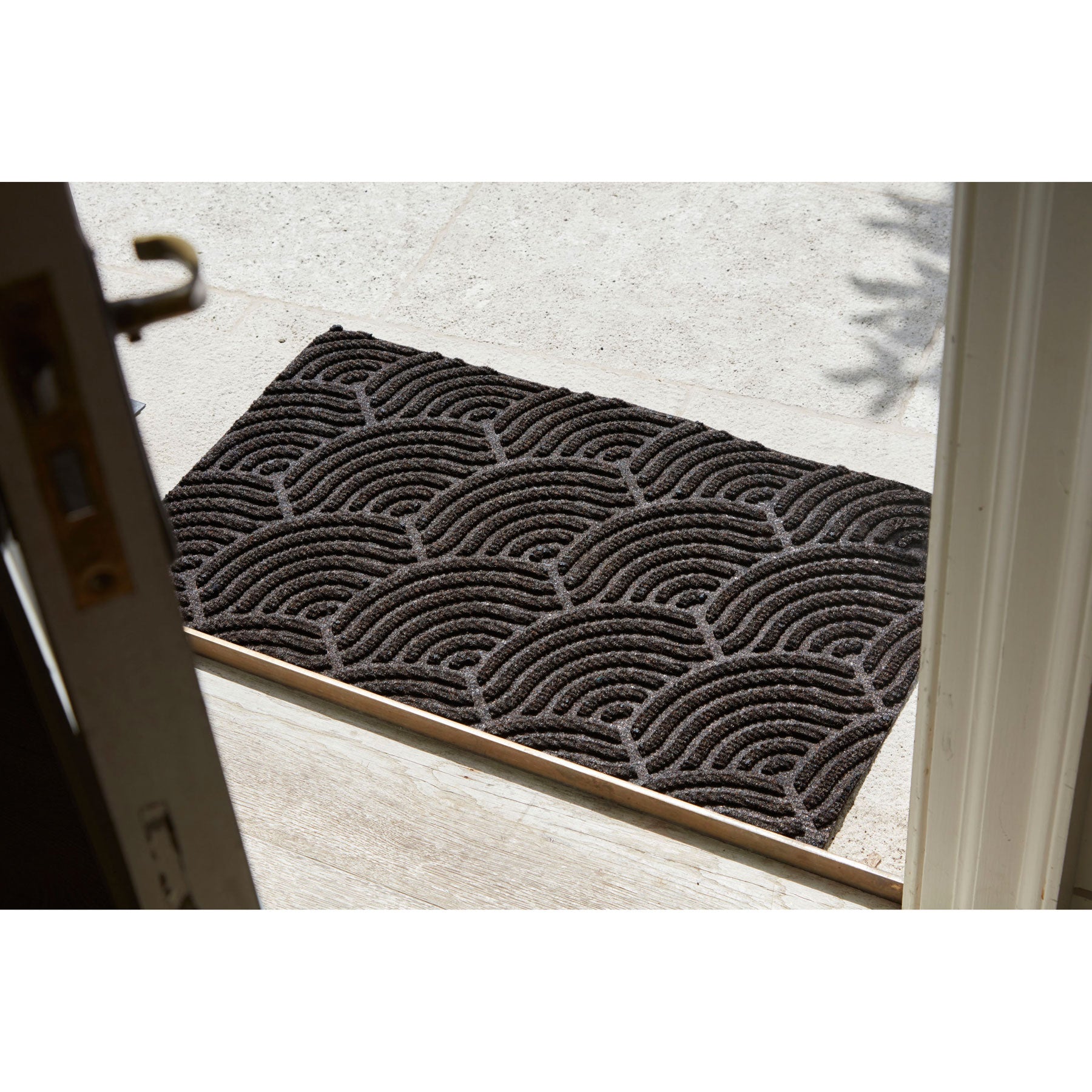 Fußmatte 45x75 Dune Waves dark Braun