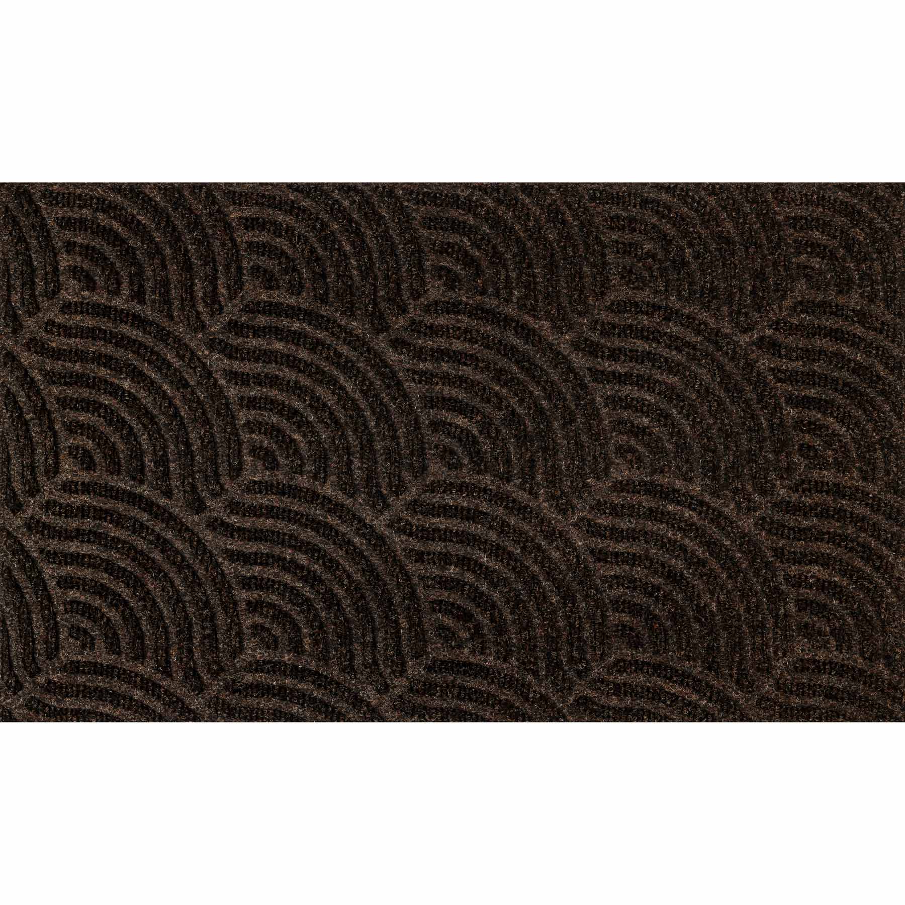 Fußmatte 45x75 Dune Waves dark Braun