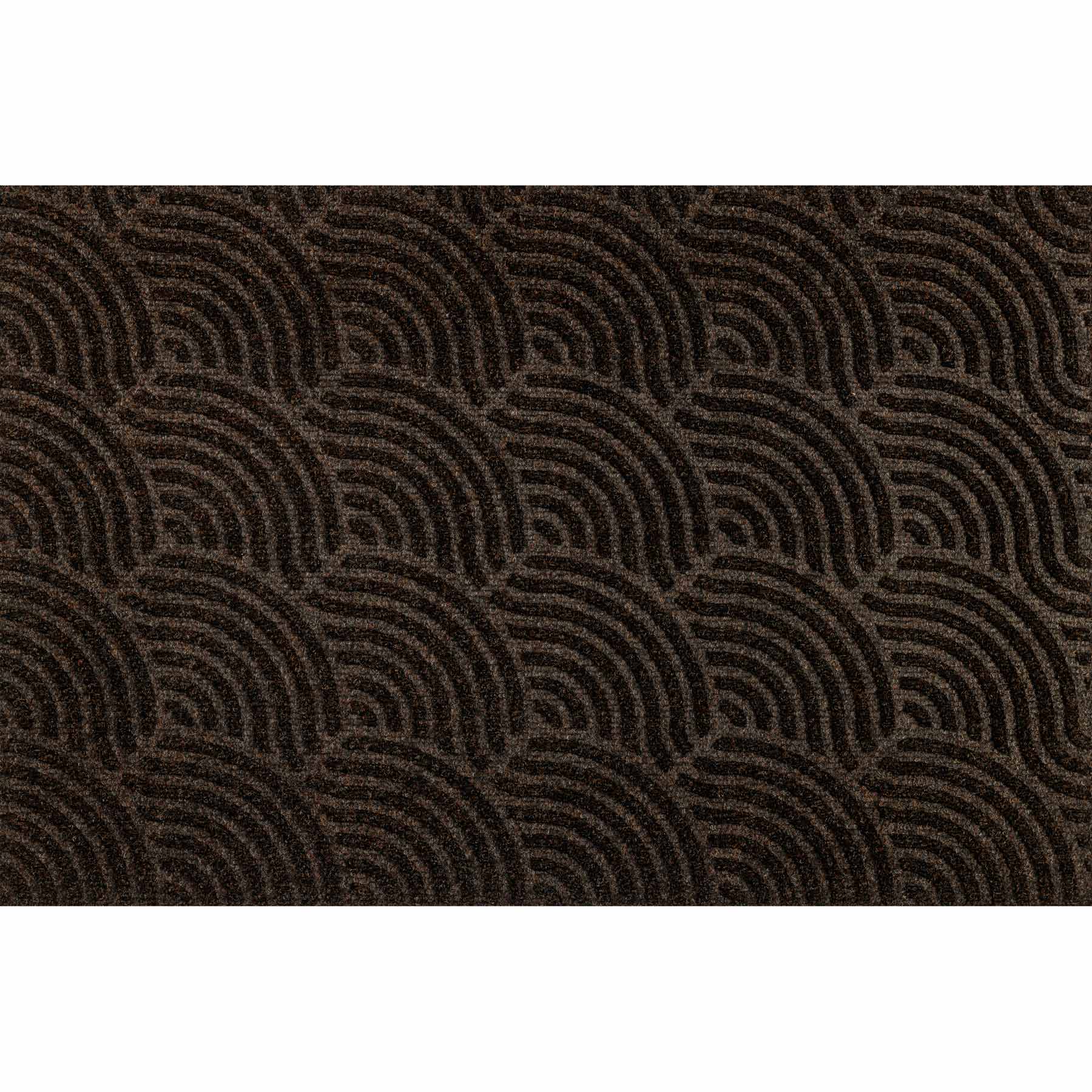 Fußmatte 60x90 Dune Waves dark Braun