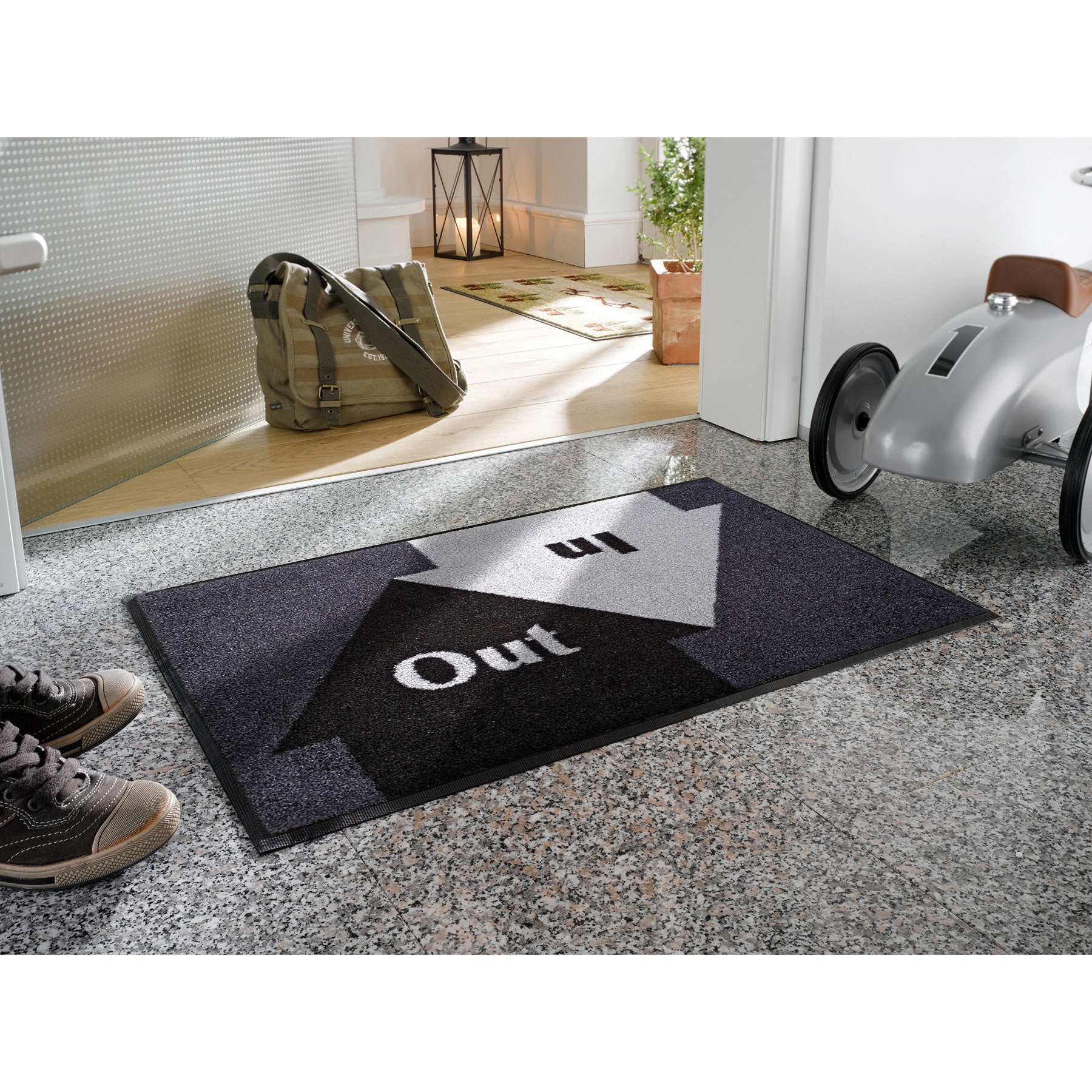 Fußmatte 50x75 In & Out anthrazit