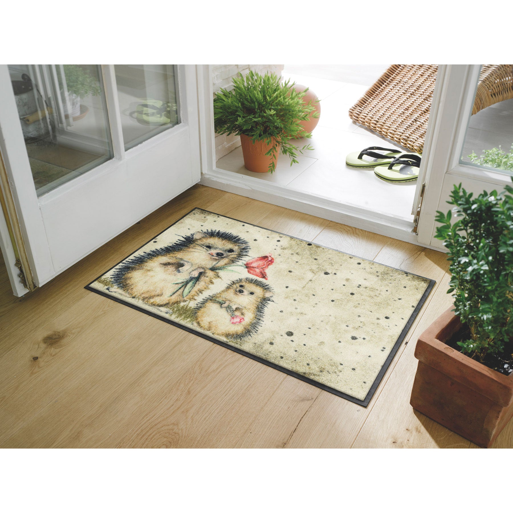 Fußmatte 50x75 Spike sand