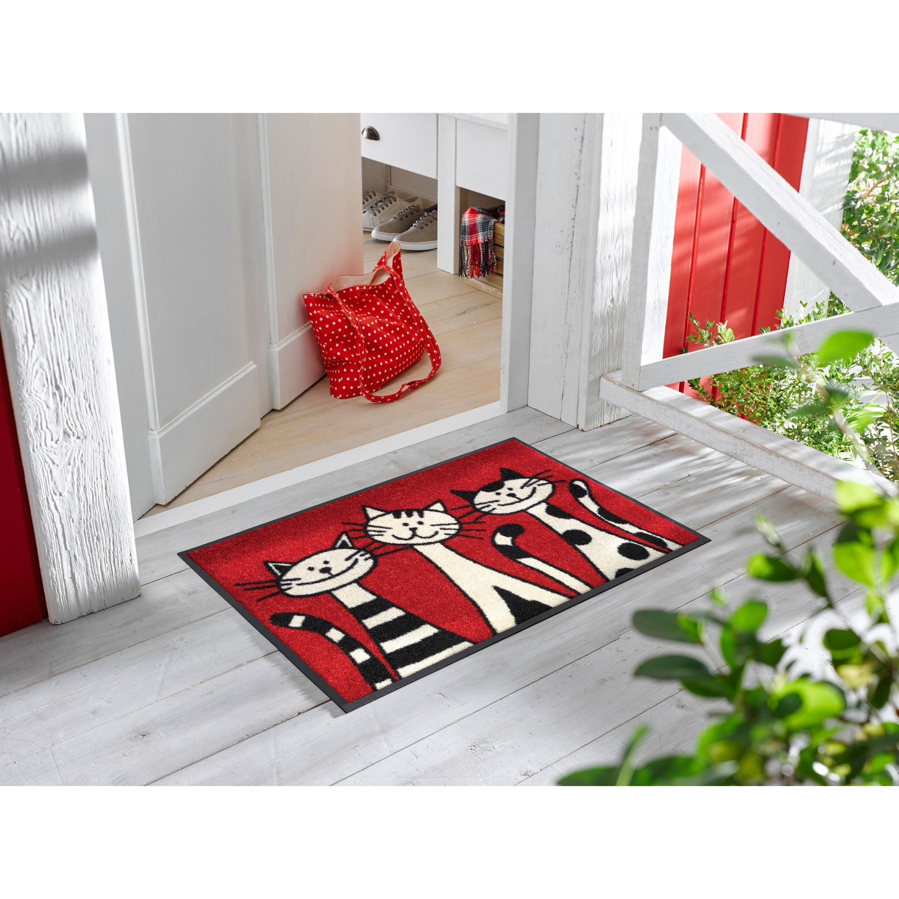 Fußmatte 50x75 Three Cats