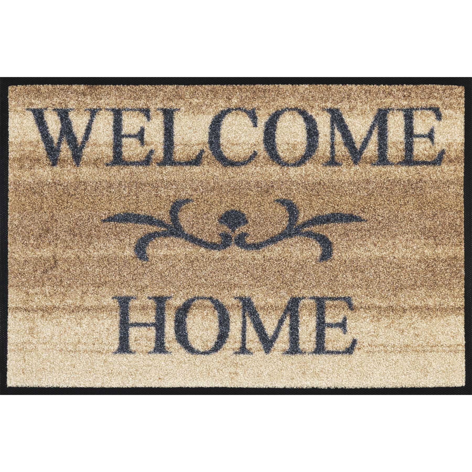 Fußmatte 40x60 Welcome Home beige beige