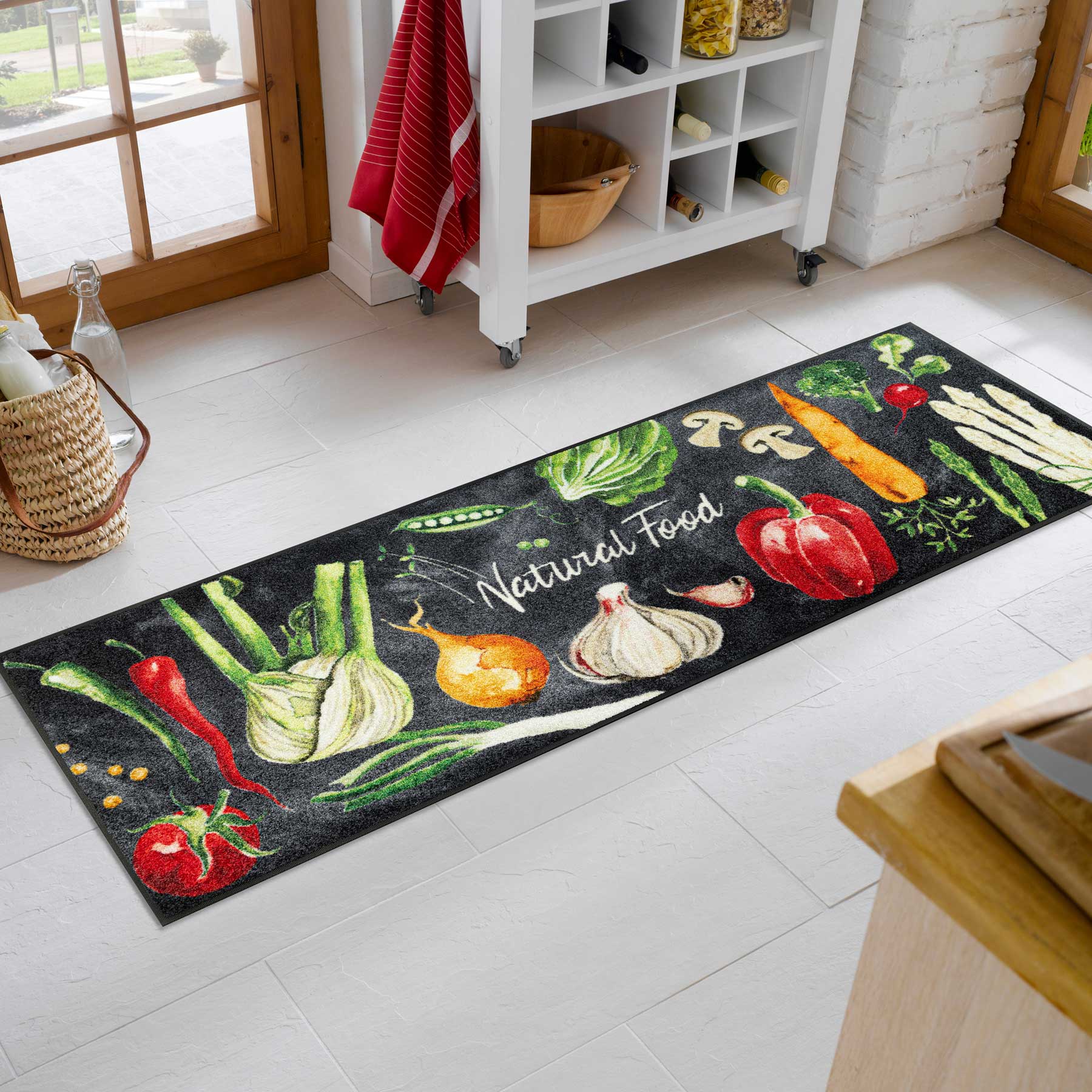 Teppichläufer 60x180 Natural Food