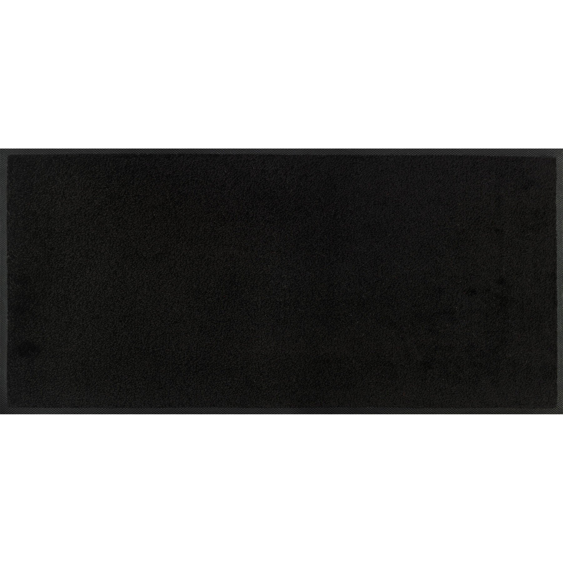 Kleine fußmatte schwarz wash dry innen außen