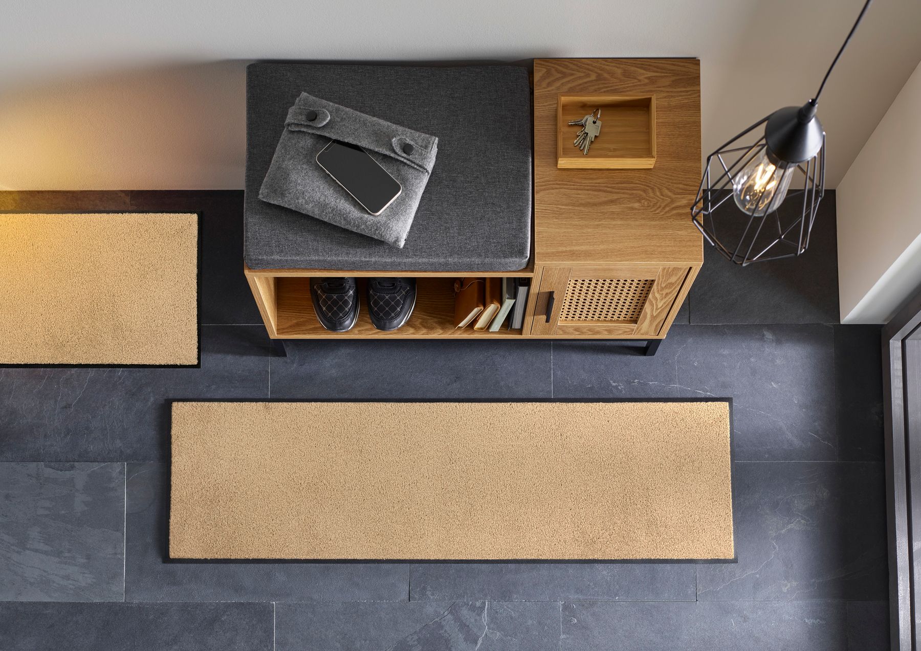 Läufer 35x120 Sahara beige