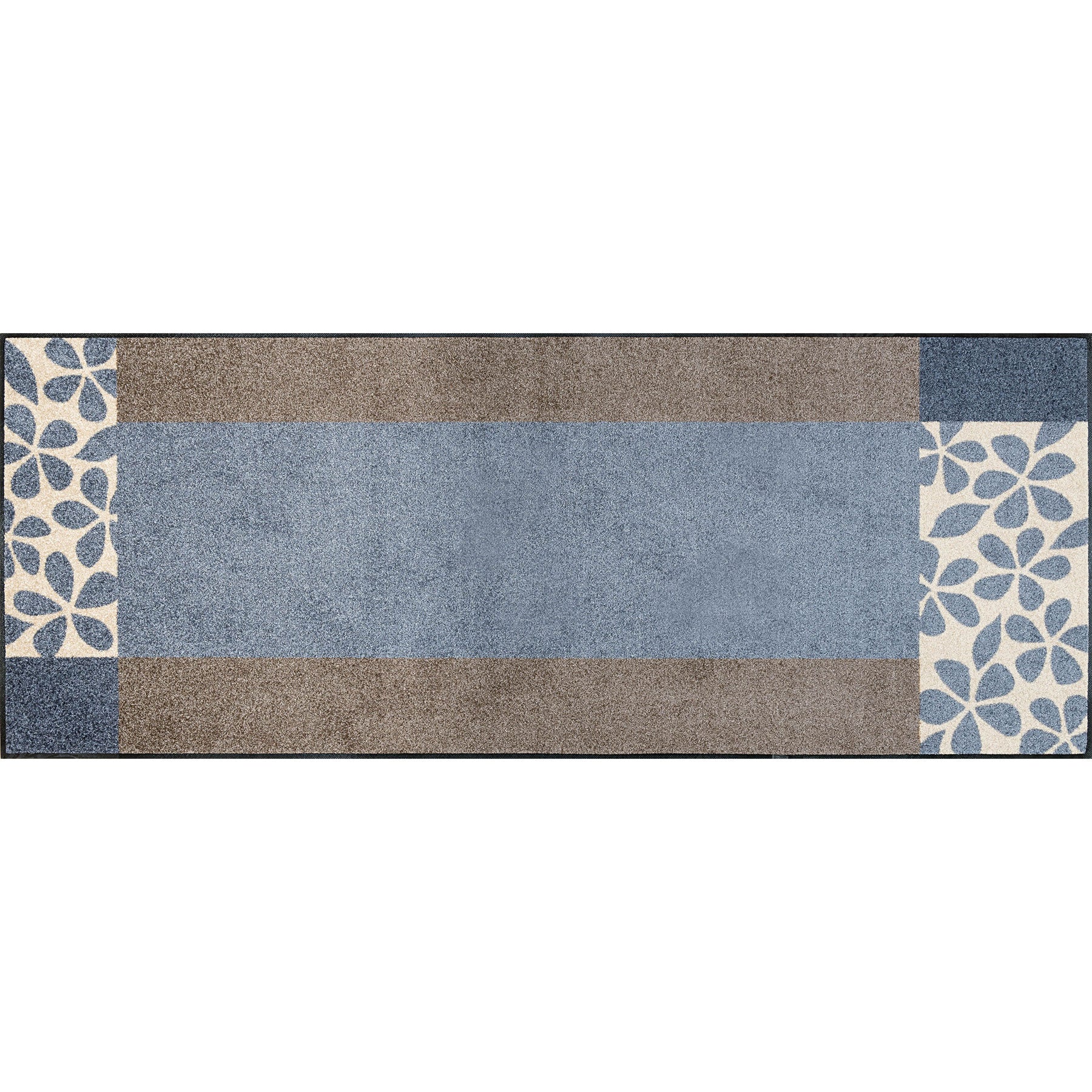 Teppichläufer 75x190 Florita grey grau