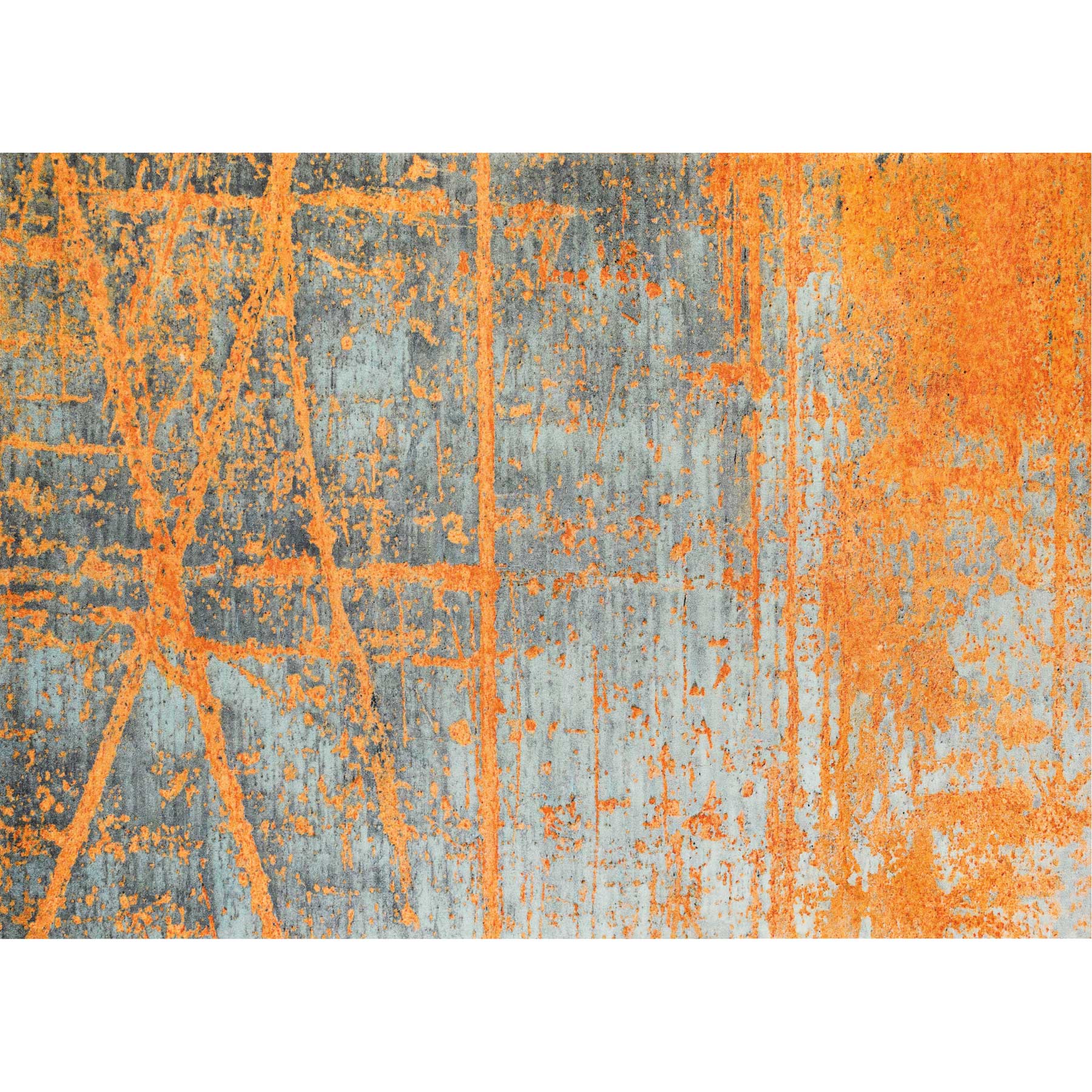 Wohnteppich 170x240 Rustic orange