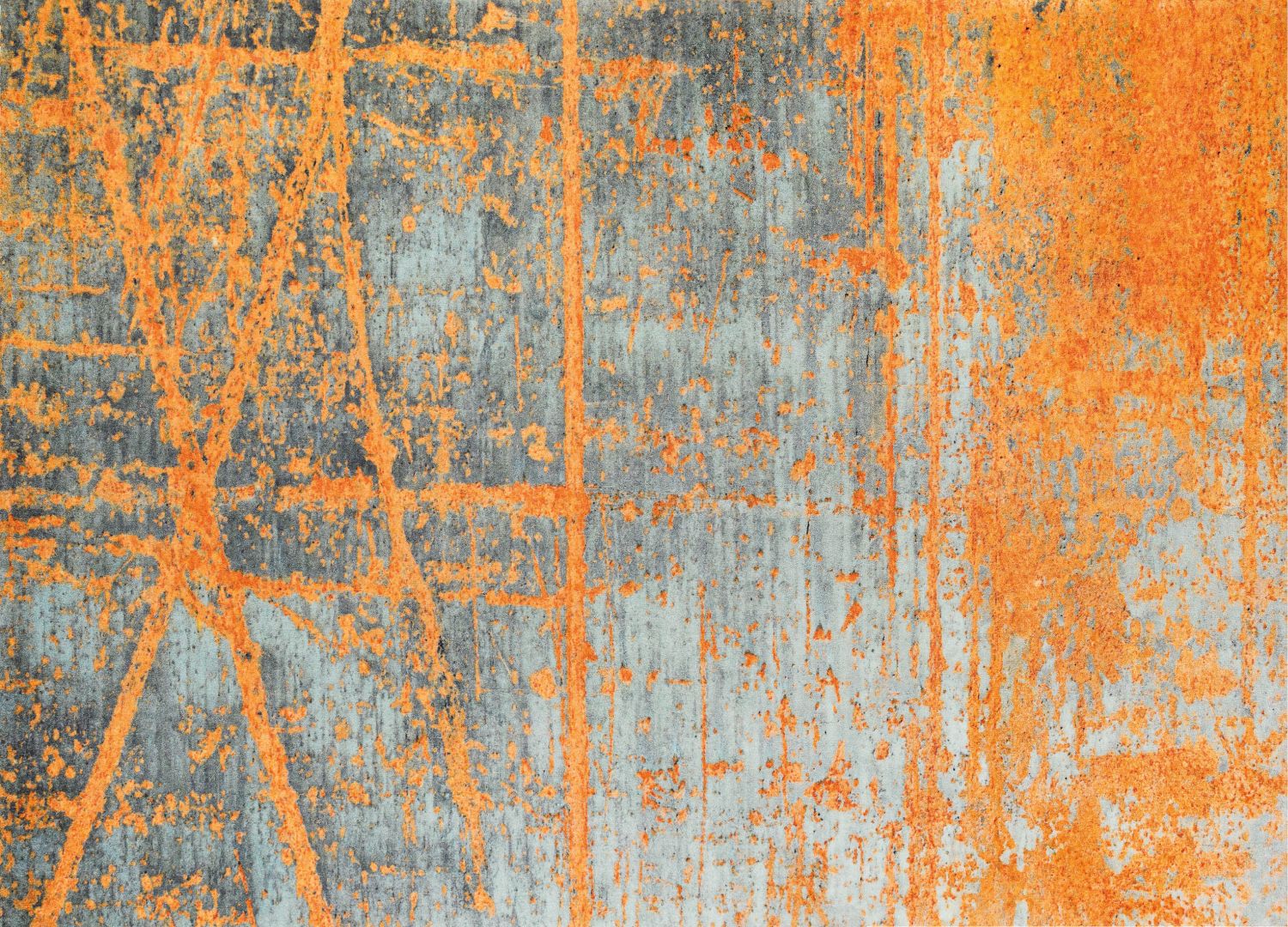 Wohnteppich 170x240 Rustic orange