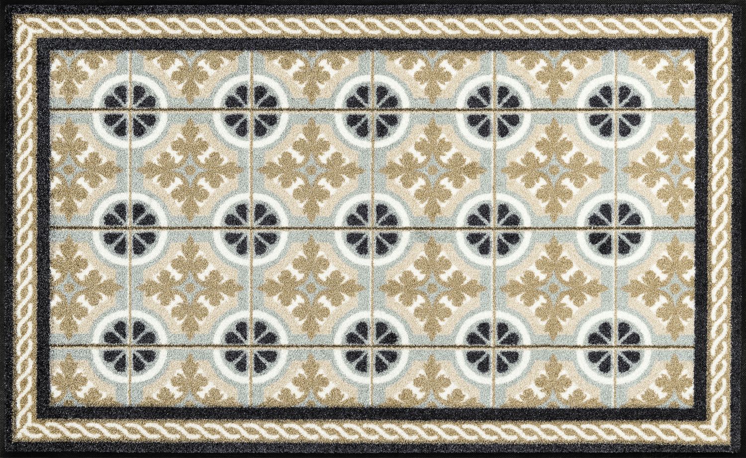 Fußmatte 75x120 Kitchen Tiles sand