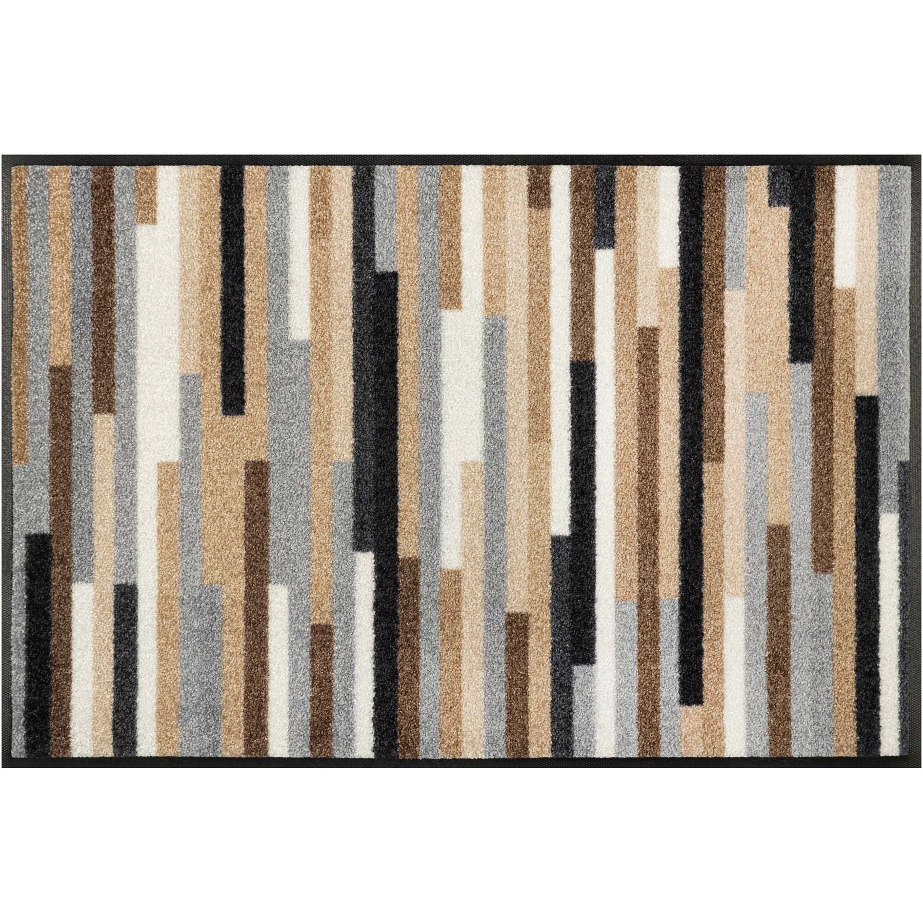 Fußmatte 50x75 Mikado Stripes nature beige