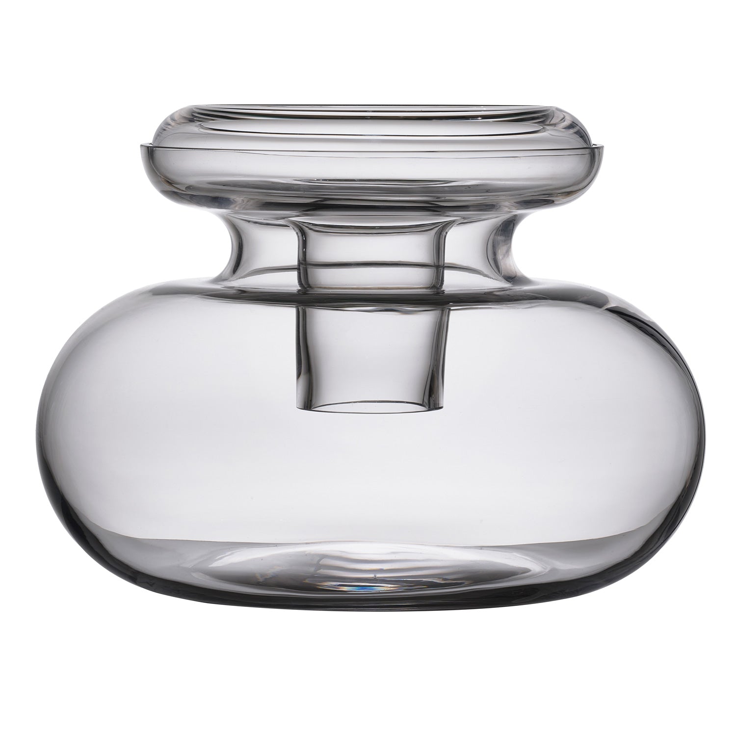 Vase Inu 31,7 x 33 cm Pure Clear