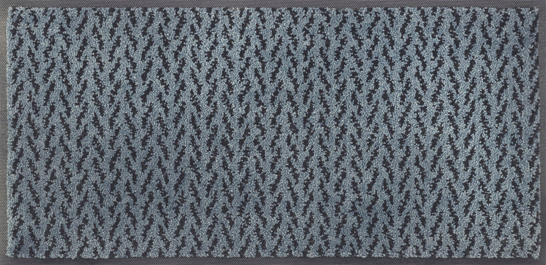 Fußabtreter klein 35x75 Duo Denim blau