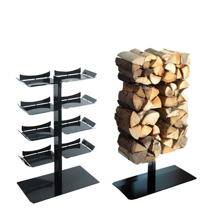 Kaminholzständer Stand schwarz klein Firewood Tree - 730 a