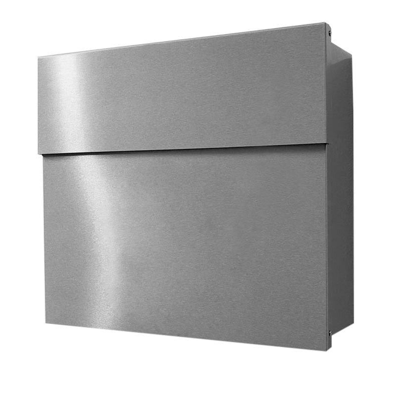 Standbriefkasten Letterman 4 Edelstahl mit Pfosten - 565