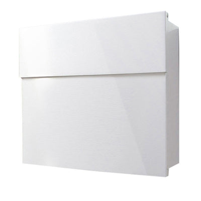 Standbriefkasten Letterman 4 weiss mit Pfosten - 565 e