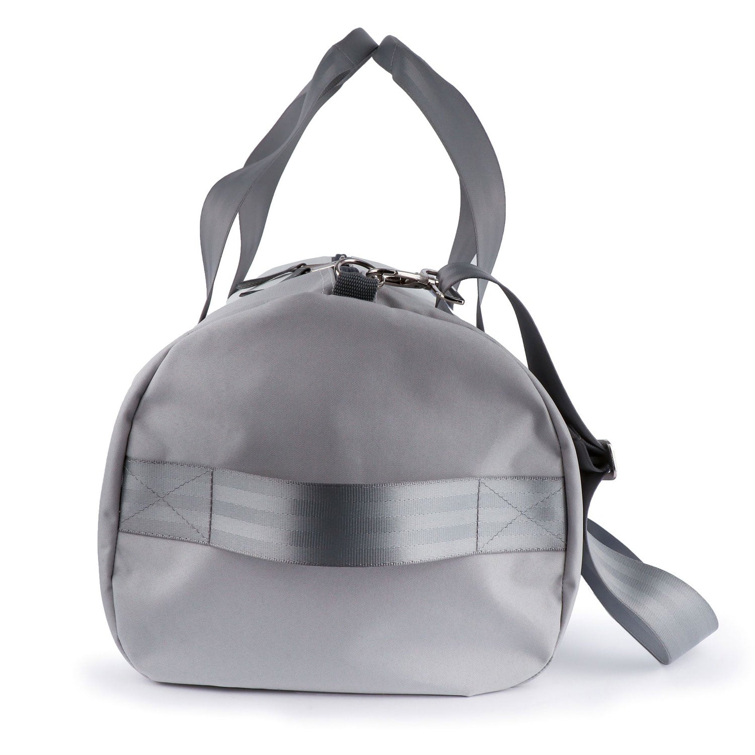 Sporttasche Pirat Segeltuch weiß-grau