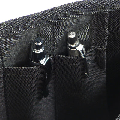 Handtasche Barkasse weiss-schwarz Zahl grau Laptoptasche 15 Zoll