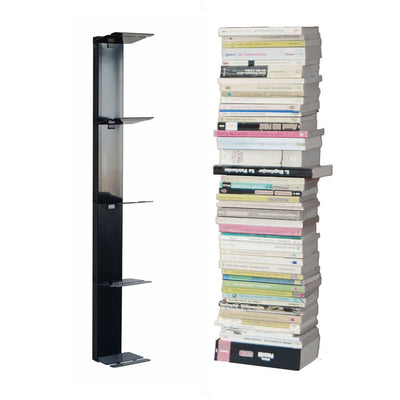 Booksbaum Wandregal schwarz 2 klein