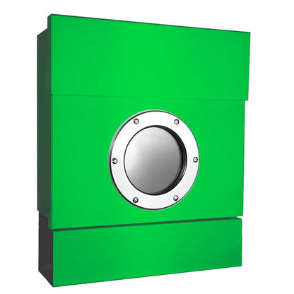 Letterman 2 inkl. Zeitungsrolle Grün Briefkasten