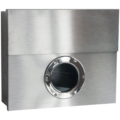 Briefkasten Edelstahl Letterman XXL mit verdecktem Zeitungsfach - 550