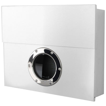 Letterman XXL weiss Briefkasten mit verdecktem Zeitungsfach - 550 e