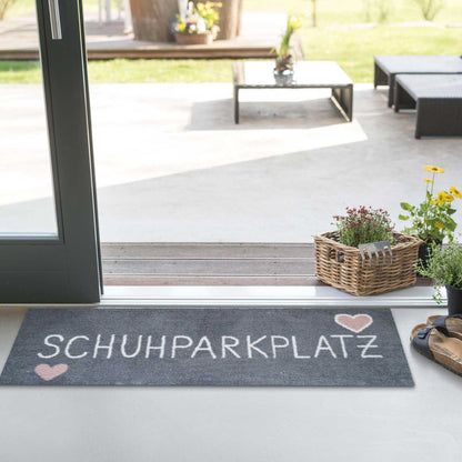 Läufer klein 35x100 Schuhparkplatz grau