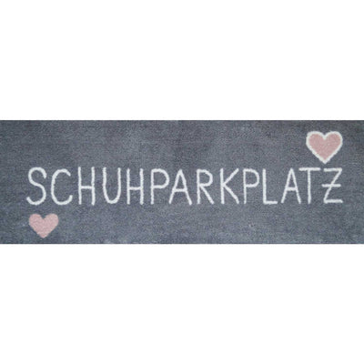 Läufer klein 35x100 Schuhparkplatz grau