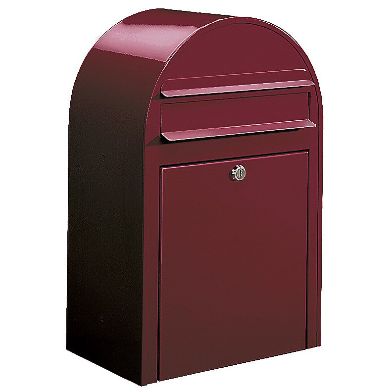 Briefkasten Classic RAL 3005 bordeauxrot