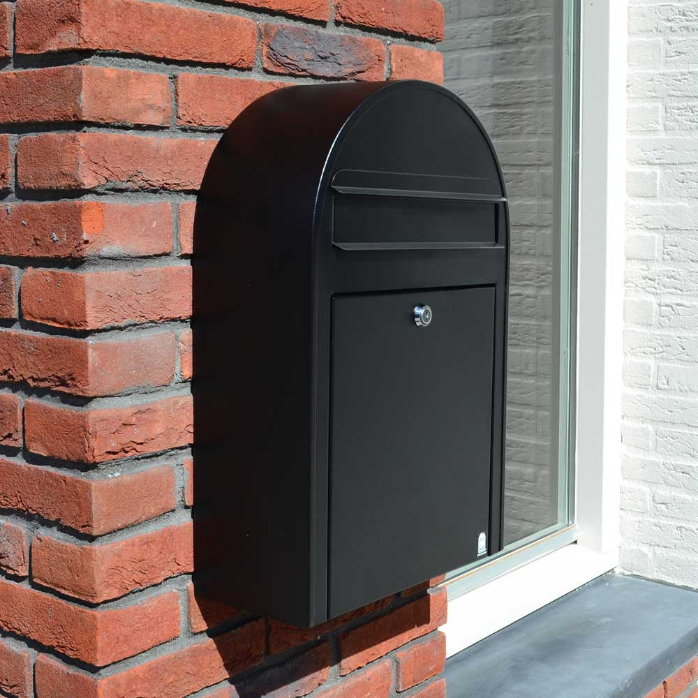 Briefkasten Classic S RAL 9005 strukturschwarz