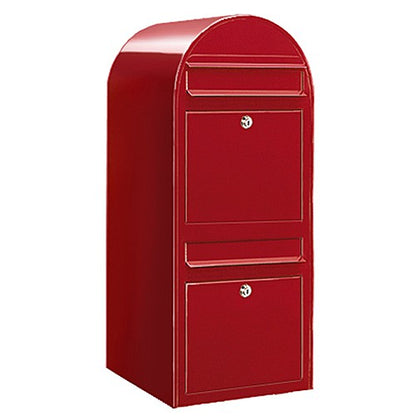Briefkasten Duo RAL 3001 rot