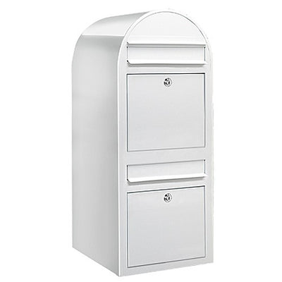 Briefkasten Duo RAL 9016 weiß