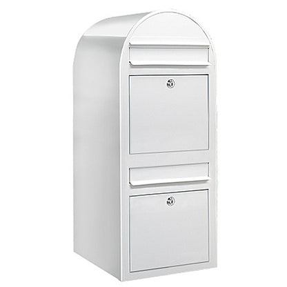 Briefkasten Duo RAL 9016 weiß