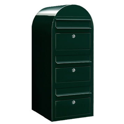 Briefkasten Trio COL 6064 schwarzgrün