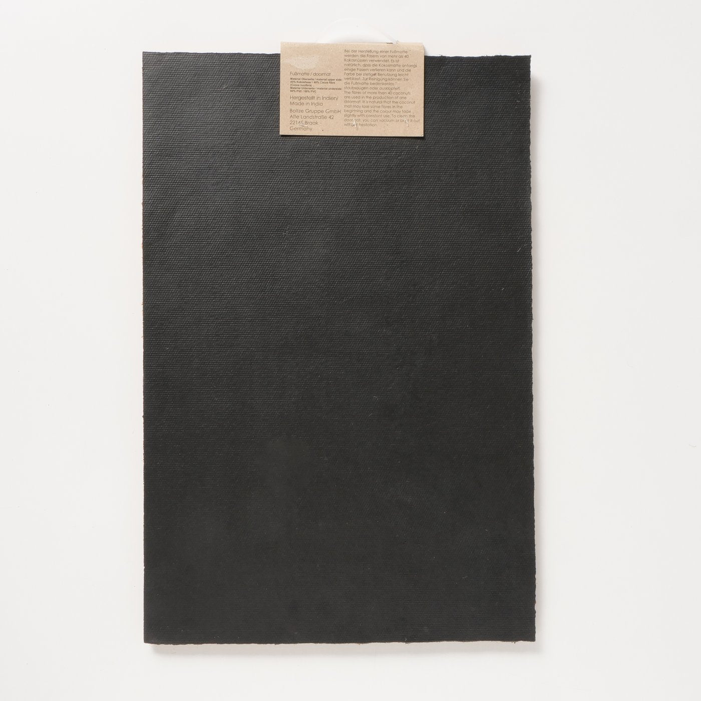 Kokosmatte, rutschfest dank PVC-Beschichtung 