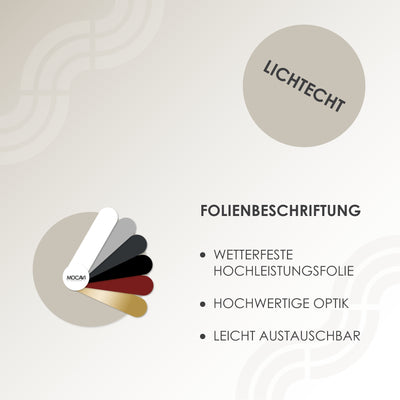 Briefkasten Box 111 Nf71a anthrazit personalisiert