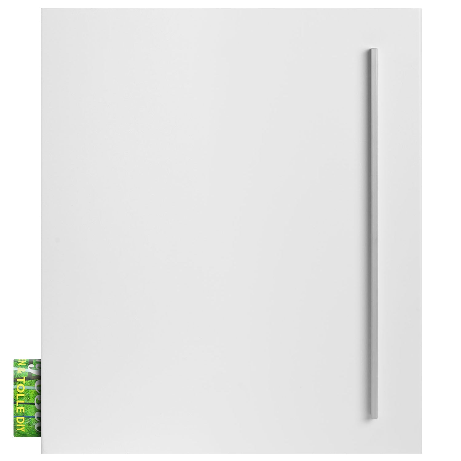 B-Ware Design-Briefkasten mit Zeitungsfach signal-weiss (RAL 9003) Box 110 Wandbriefkasten 12 Liter