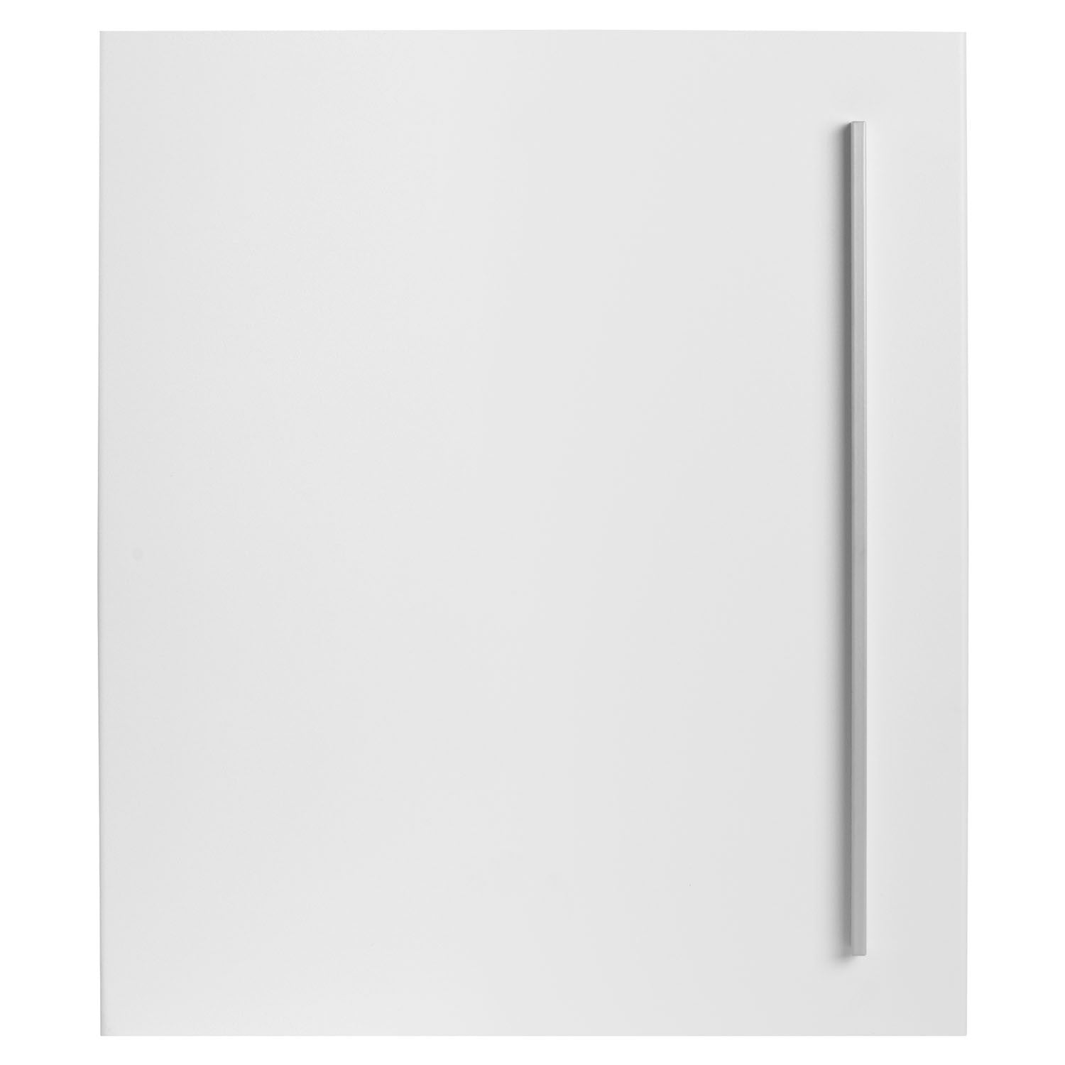 B-Ware Design-Briefkasten mit Zeitungsfach signal-weiss (RAL 9003) Box 110 Wandbriefkasten 12 Liter