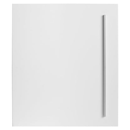 B-Ware Design-Briefkasten mit Zeitungsfach signal-weiss (RAL 9003) Box 110 Wandbriefkasten 12 Liter