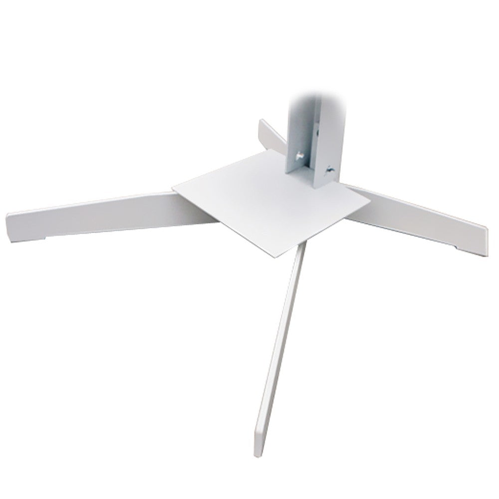 Haseform Standfuss weiss für Bücherturm