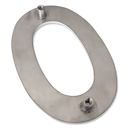 Hausnummer c „Midi“, Edelstahl